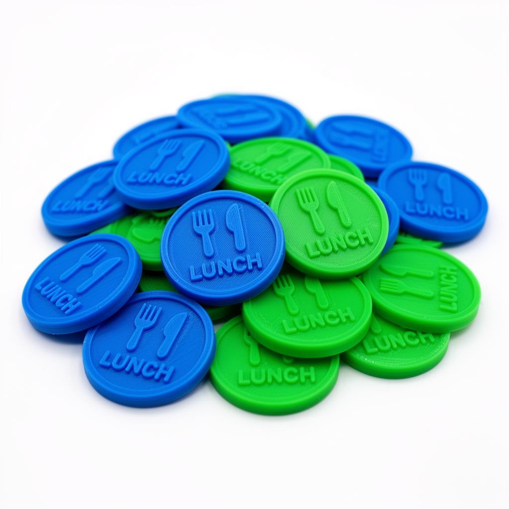 Lunch Tokens — Pack of 50 — Reward Tokens for UK schools